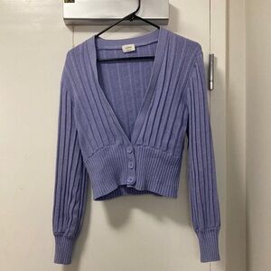 Wilfred Purple Cardigan